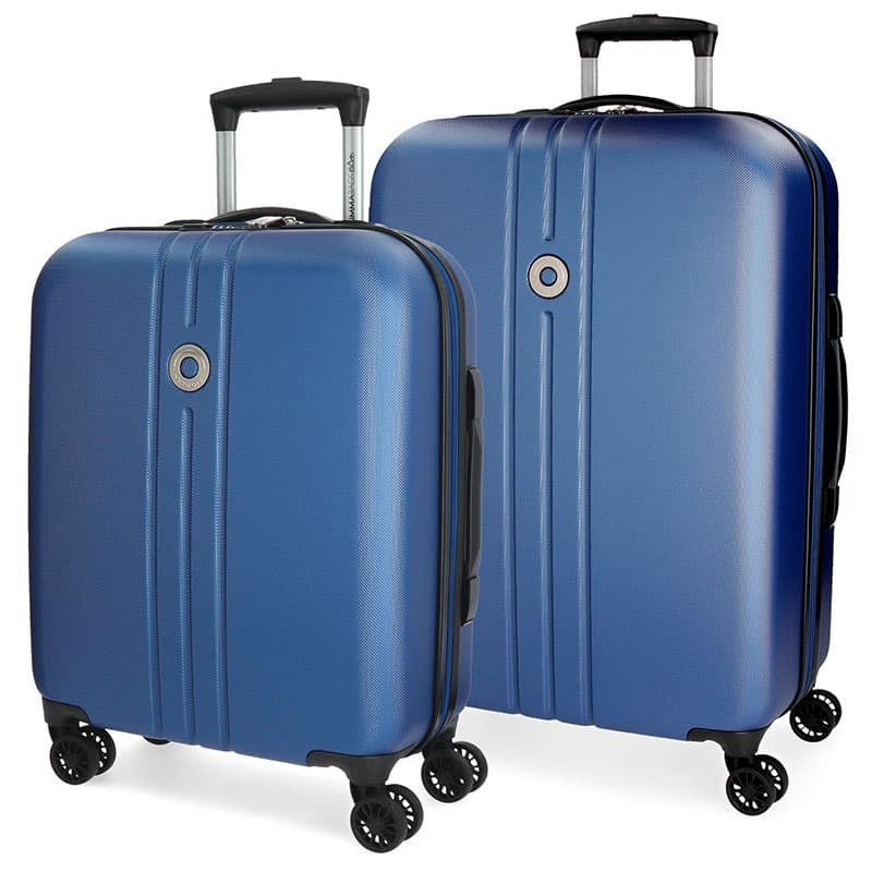 Komplet dva ABS kofera 55/70cm Movom Riga Blue 54395