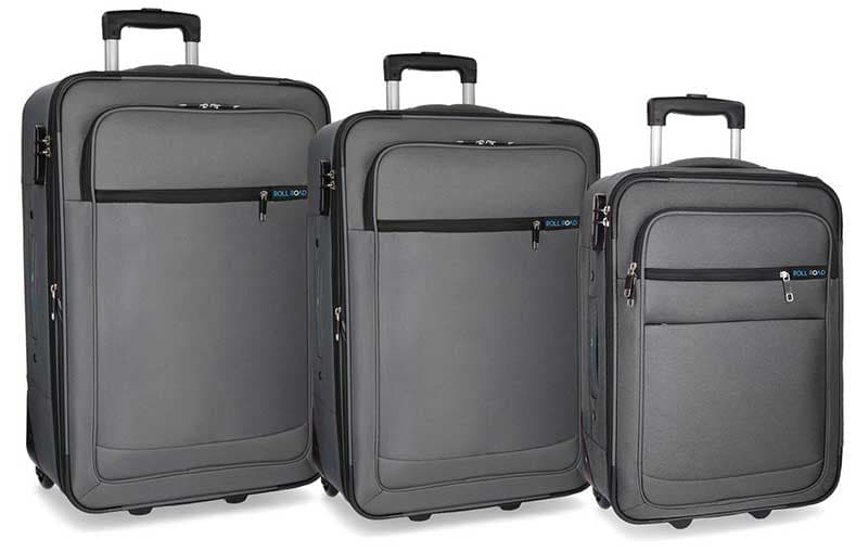 Roll Road Komplet kofera 55/65/75cm Time Grey 55284