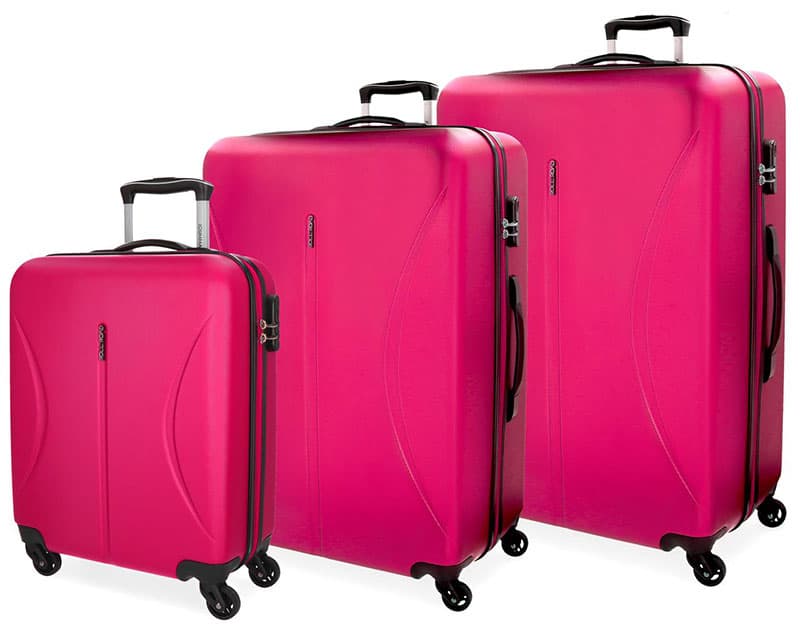 Koferi za putovanja Roll Road Camboya Strawberry 55894