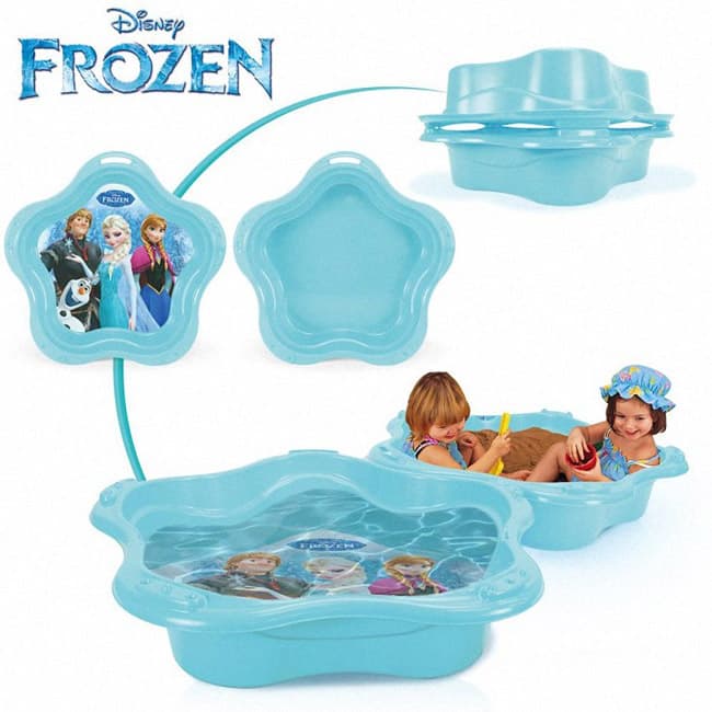 Kutija za Pesak sa Poklopcem - Peščanik Frozen 95x90 38524