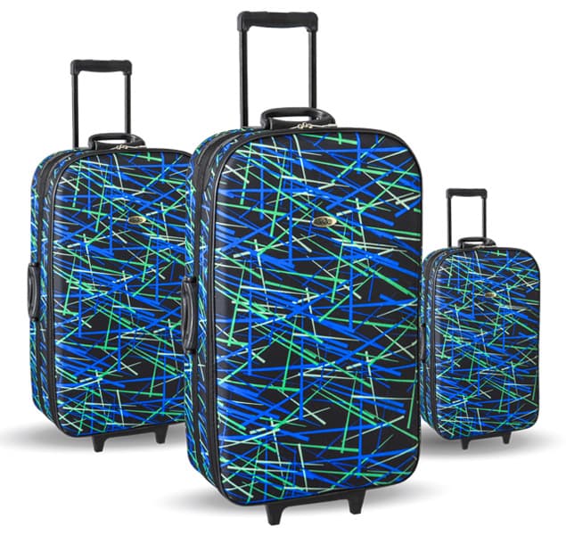 Komplet 3 kofera za putovanje Sazio Cairo Lines