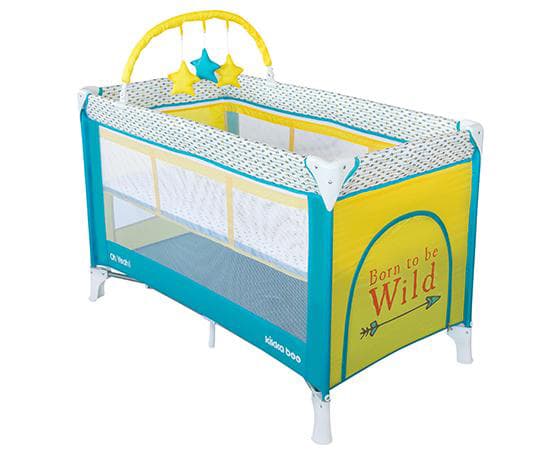KIKKA BOO Prenosivi krevetac 1 nivo OH YEAH Be Wild