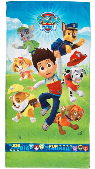 Veliki peškir za plažu Patrolne Šape 70x140 cm