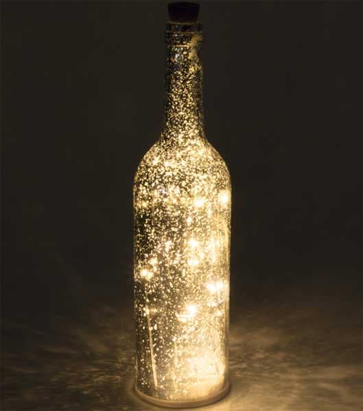 Dekorativna lampa u obliku flaše sa mikro LED diodama GB31/SL