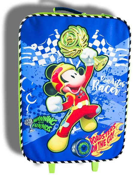 Mickey Mouse Kofer Roadsters On The Go Silikonski Točkovi