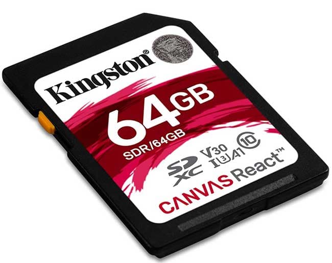 Kingston Memorijska kartica 64GB SDR/64GB 100/80 MB/s