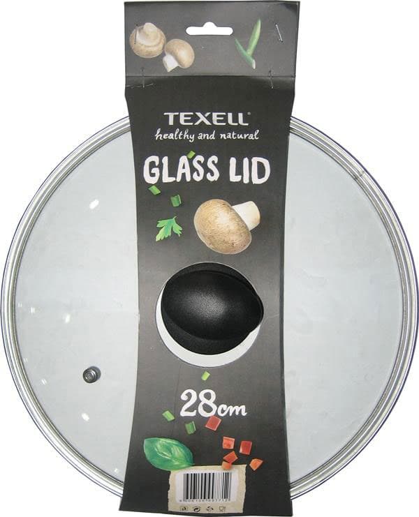 Poklopac stakleni za tiganj Texell 28cm TGL-28