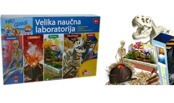 Mali Genije - Edukativna Igra - Velika Naučna Laboratorija