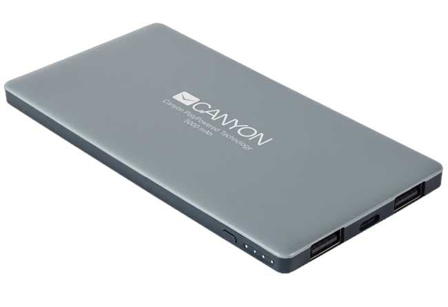 Canyon Powerbank Eksterna baterija + iPhone Lightning 5000 mAh CNS-TPBP5DG