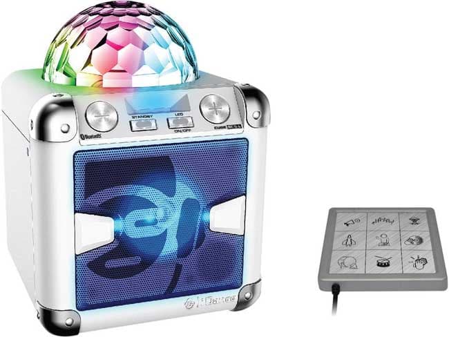 iDance bluetooth zvučnk sa punjivom baterijom BC-5L white