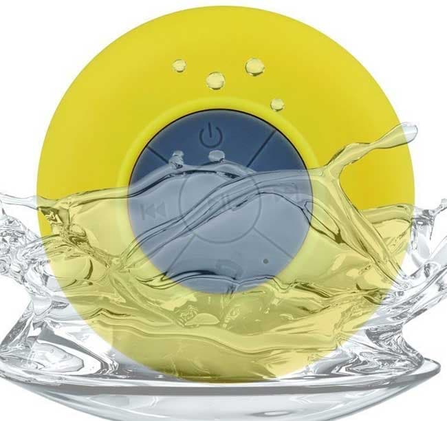 Vodootporni Bluetooth zvučnik Under Sea Žuti