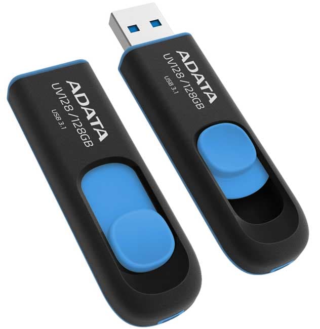 AData USB Flash Memorija UV128 128GB AUV128-128G-RBE