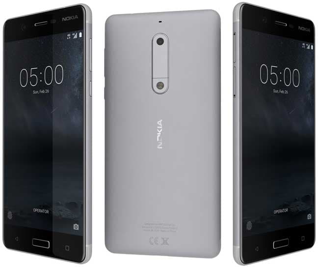 Mobilni telefon Nokia 5 DS Silver Dual Sim