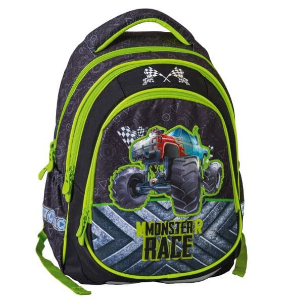 Ranac za školu Play Maxx - Monster Race