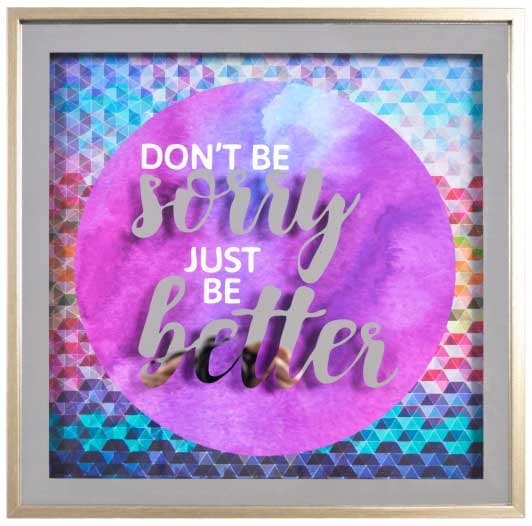 Slika sa porukom ...Just Be Better