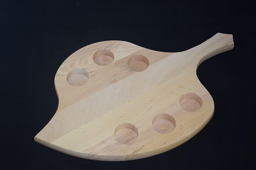 Kuhinjska daska za sečenje i mezetluk od bukve