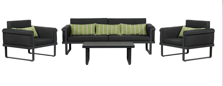 Baštenski set Manhattan antracit