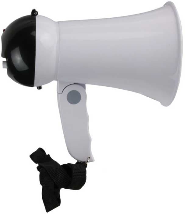 Megafon sa funkcijom sirene 1034 Crni