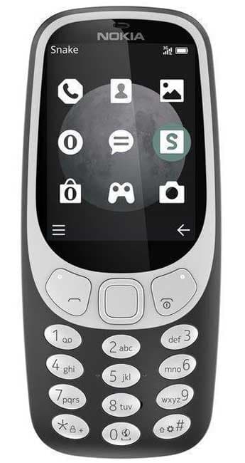 Mobilni telefon Nokia 3310 3G Charcoal A00028759