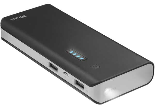 Trust Primo PowerBank 10.000mAh Eksterna baterija Crna