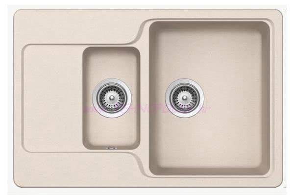  Granitna sudopera Manhattan D-150 krem