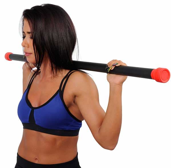 Šipka za trening 2kg gumirana Ring BP1103-2