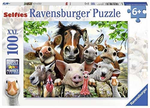 Ravensburger XXL Puzzle 100 delova - Selfi sa farme 10769