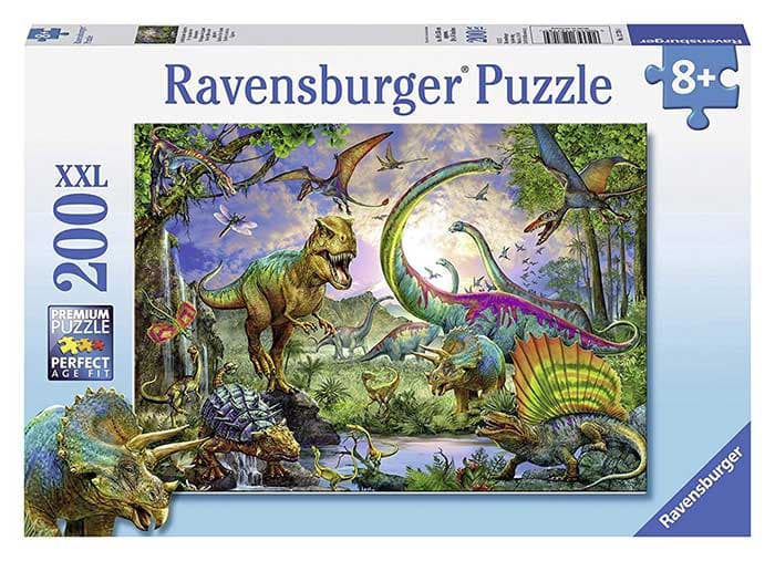 Puzzle 200 delova - U carstvu dinosaurusa - Ravensburger 12718