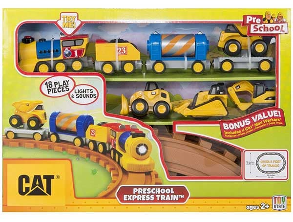 ToyState Voz na baterije Caterpillar Express 0126621
