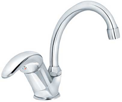 Rosan Jednoručna baterija sa tri cevi za sudoperu - protočni bojler JP382013