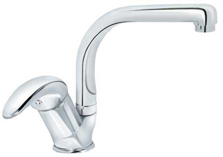 Rosan Jednoručna baterija sa tri cevi za sudoperu - protočni bojler JP382203