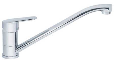 Rosan Baterija za sudoperu sa pokretnim izlivom i tri cevi JA381003