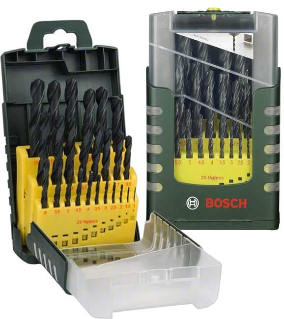 Bosch 25-delni set HSS-R burgija za metal 2607017153