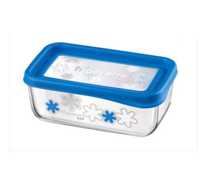 Posuda staklena Frigoverre Fun 21x13 cm plava 335160P