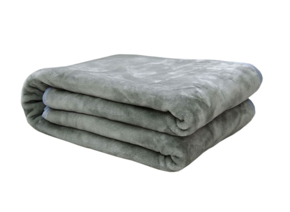 Ćebe Mink 150 x 200 cm sivo