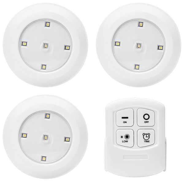 Set LED baterijskih lampi sa daljinskim upravljačem Prosto PL6601