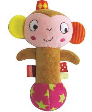 Prime Toys Mekana zvečka Majmun 0127214