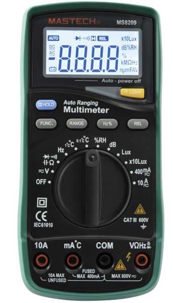Digitalni multimetar Mastech MS8209