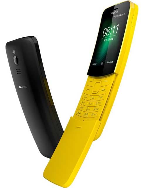 Mobilni telefon Nokia 8110 4G DS Yellow Dual Sim 16ARGY01A10