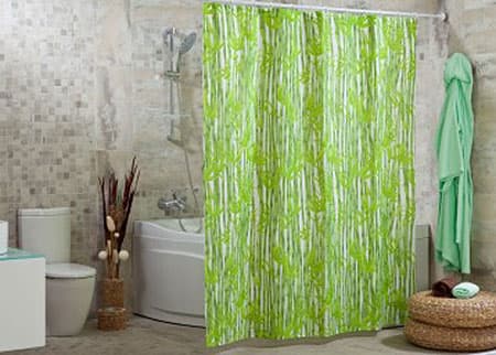 Zavesa za kadu i tuš kabinu Bamboos180x200