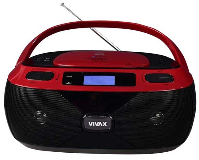 Vivax Prenosni Radio CD Mp3 uređaj APM-1040 Red