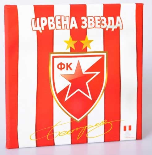Decco Blind ram Crvena Zvezda Grb na platnu 300350