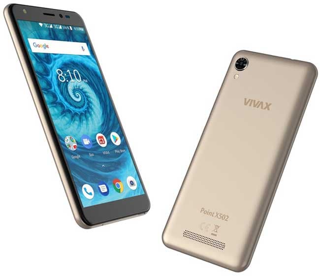 Mobilni telefon Vivax Point X502 Gold