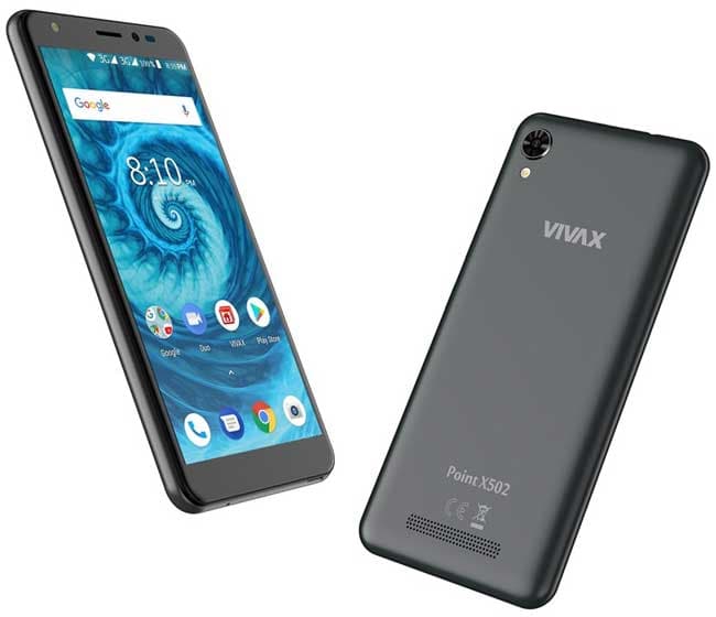 Mobilni telefon Vivax Point X502 Grey