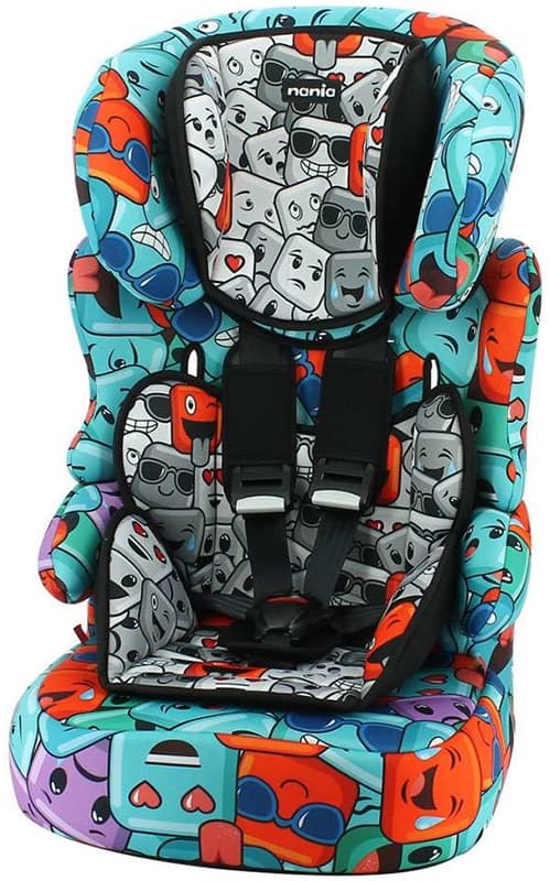 Dečije auto sedište 9-36kg Nania Beline Full Colors Emoji C0044