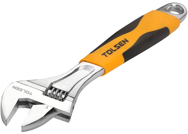 Tolsen Industrial Podesivi francuski ključ 24mm 20cm 15009