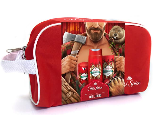 Old Spice Poklon Set Bearglove sa nesesrom 0501483