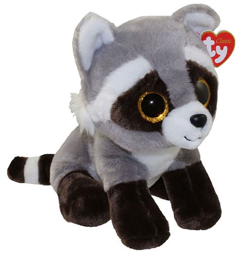 TY Beanie Boos Plišane igračke -  Rakun Bandit 15cm MR42117