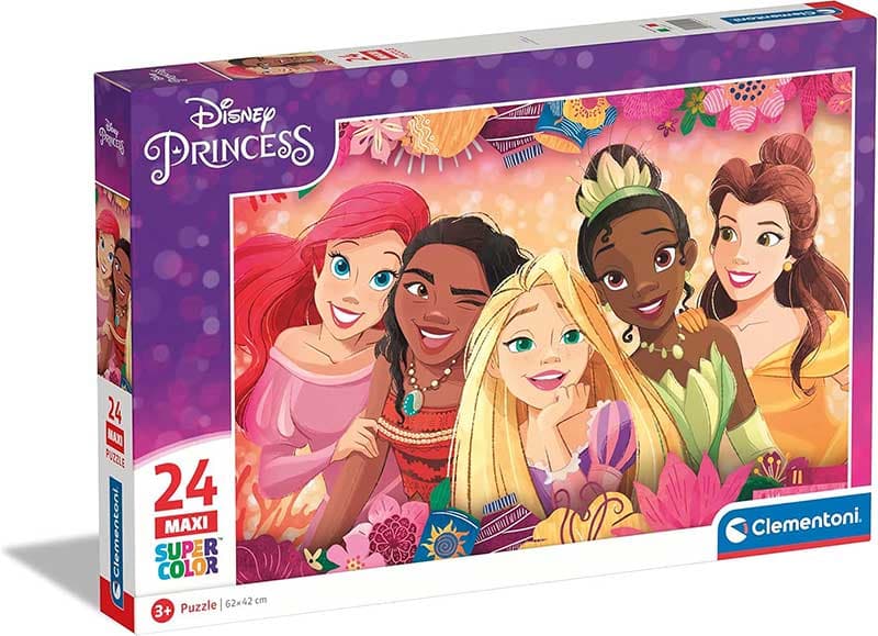 Puzzle slagalice za decu 24 maxi dela Disney Princess Clementoni 24241