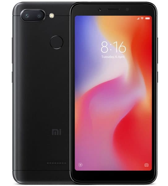Xiaomi Redmi 6 EU Black 3GB 32GB Mobilni telefon